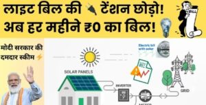 पीएम सूर्य घर मुफ्त बिजली योजना 2025