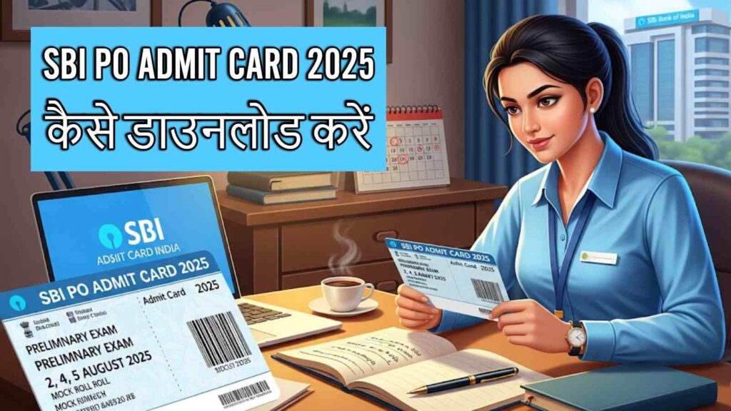 SBI-PO-Admit-Card-2025-कैसे-डाउनलोड-करें-1024x576 SBI PO Admit Card 2025, Download सबसे आसान तरीका, सभी महत्वपूर्ण जानकारी, रिलीज की तारीख, डाउनलोड प्रक्रिया, परीक्षा और महत्वपूर्ण निर्देश