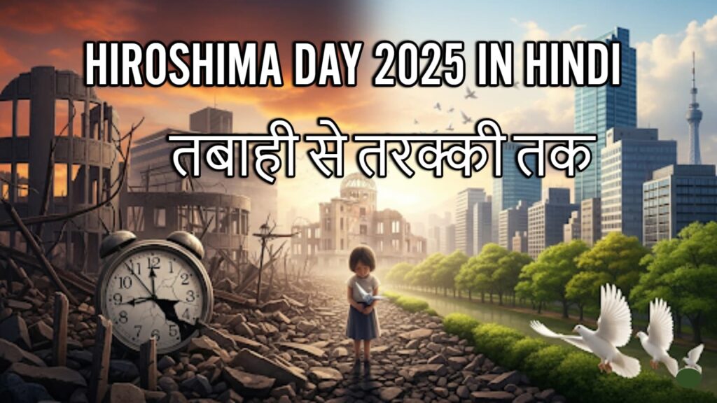 Hiroshima Day 2025 in Hindi तबाही से तरक्की तक