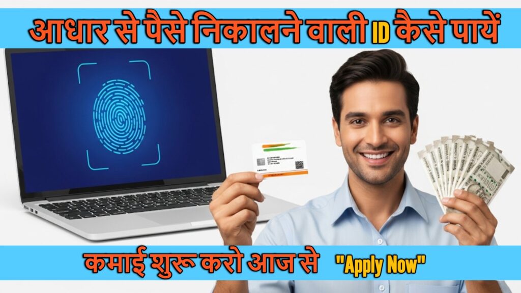 Aadhaar से पैसे निकालने वाली ID कैसे लें
