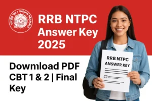 answer key rrb ntpc